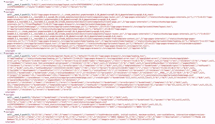 NextJS App Router를 사용하는 웹페이지의 Elements