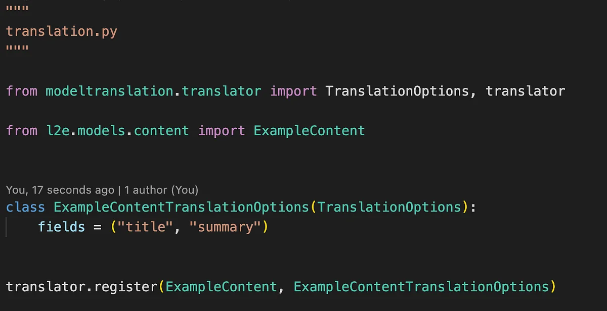 django-modeltranslation으로 DRF 다국어 지원하기